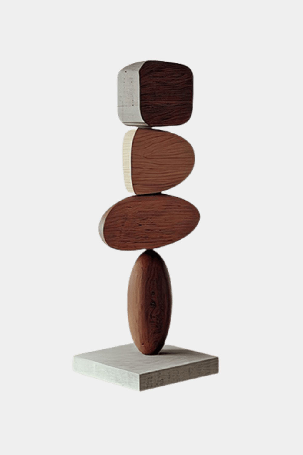 Abstract Wooden Sculpture Large Wood Sculpture Wooden Statue Wood Art Carving