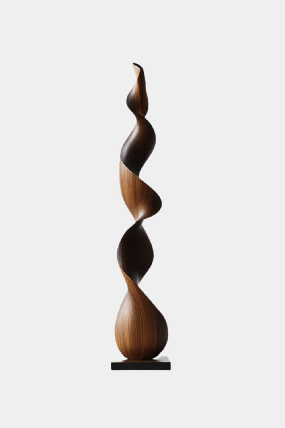 Abstract Sculpture From Wood Large Wooden Sculpture Art Wooden Statue Hand Carved