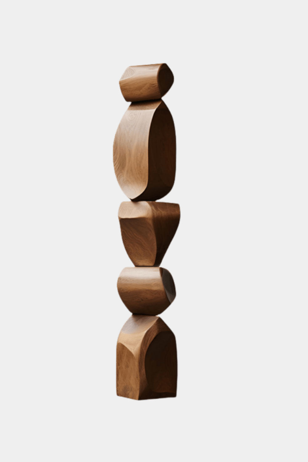 Large Wood Sculpture Wooden Sculpture Art Hand Carved Wood Statue Wood