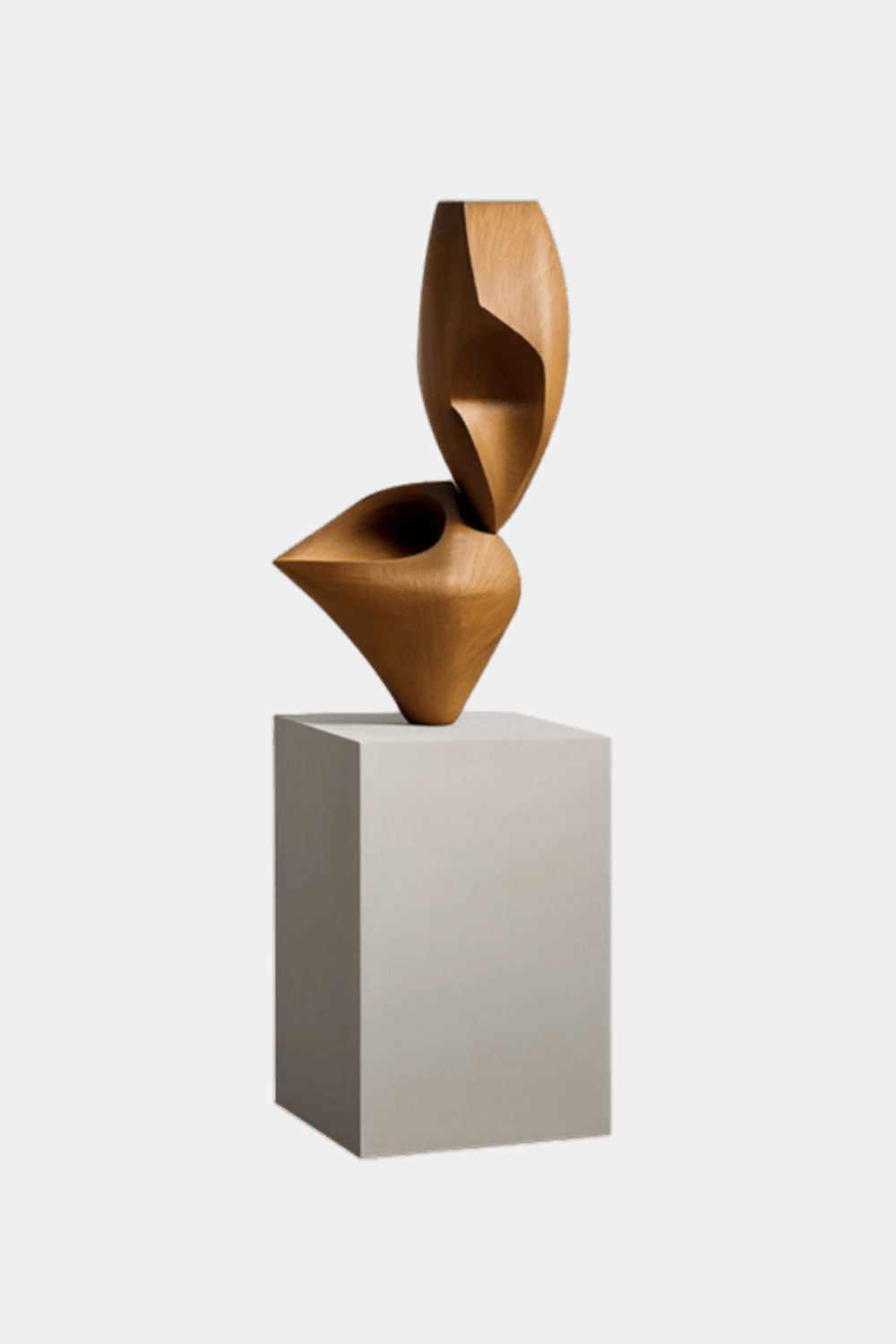 Large Wood Sculpture Wooden Sculpture Art Hand Carved Wood Statue Wood
