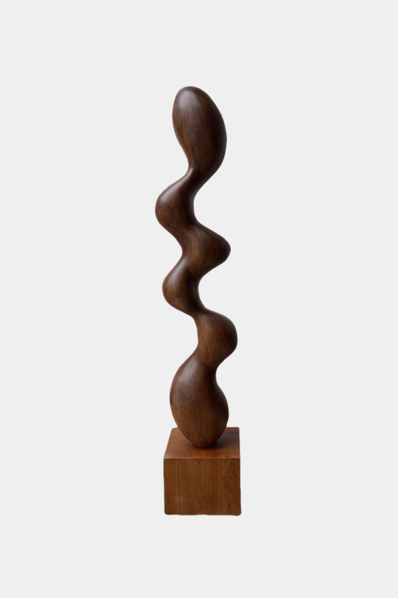 Large Wood Sculpture Wood Carving Modern Wood Sculpture Large Wooden Statue Hand Carving Wood Crafts