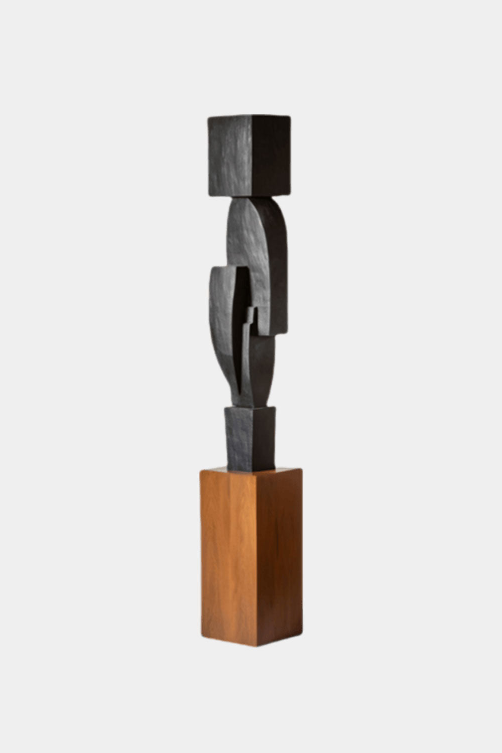 Large Geometric Abstract Wood Sculpture For Sale Large Wooden Statues Wooden Sculpture