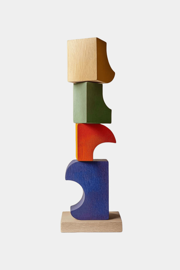 Lagre Handmade Wood Carving Sculpture Colorful Wooden Floor Sculpture