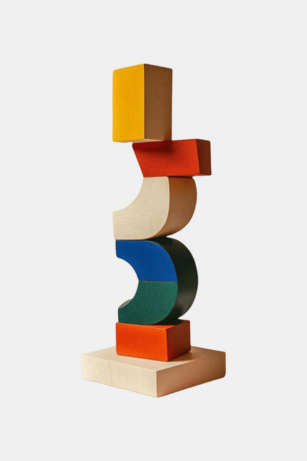 Lagre Handmade Wood Carving Sculpture Colorful Wooden Floor Sculpture