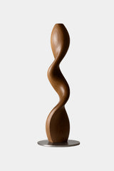 Hand Carved Large Wood Sculptures Floor Abstract Wooden Sculpture Art
