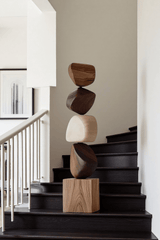 Tall Abstract Wood Sculpture Art Large Wooden Sculptures For The Home 