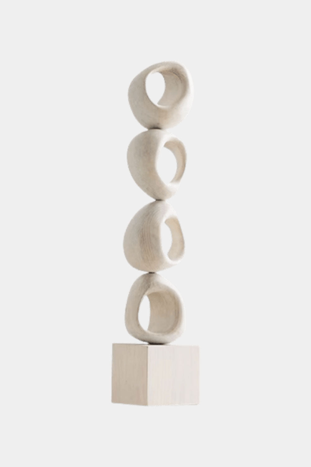 Wood Sculpture Hand Carved Abstract Wooden Sculpture Art Wood Carving