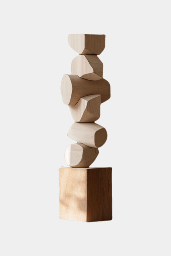 Large Wooden Sculptures For The Home Modern Abstract Wood Sculpture Art