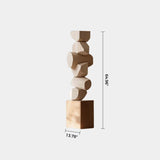 Large Wooden Sculptures For The Home Modern Abstract Wood Sculpture Art