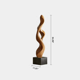 Large Wooden Sculptures For The Home Modern Abstract Wood Sculpture Art