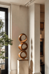 Large Wooden Sculptures For The Home Modern Abstract Wood Sculpture Art