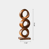 Large Wooden Sculptures For The Home Modern Abstract Wood Sculpture Art