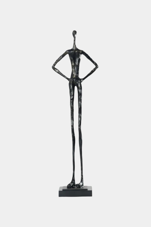 Metal Figure Sculpture Metal People Sculpture Aluminum Statue Metal Man Statue Man Of Steel Sculpture