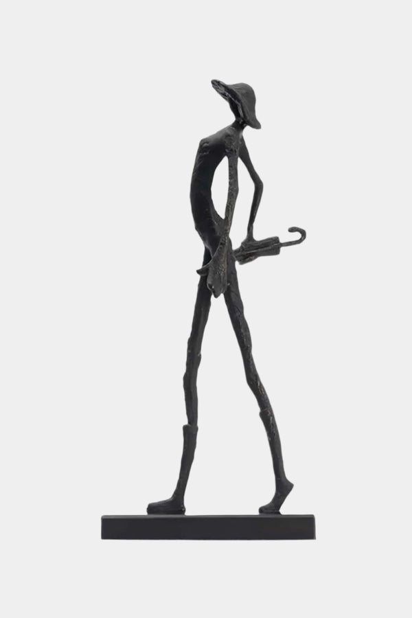 Metal Figure Sculpture Metal People Sculpture Aluminum Statue Metal Man Statue Man Of Steel Sculpture