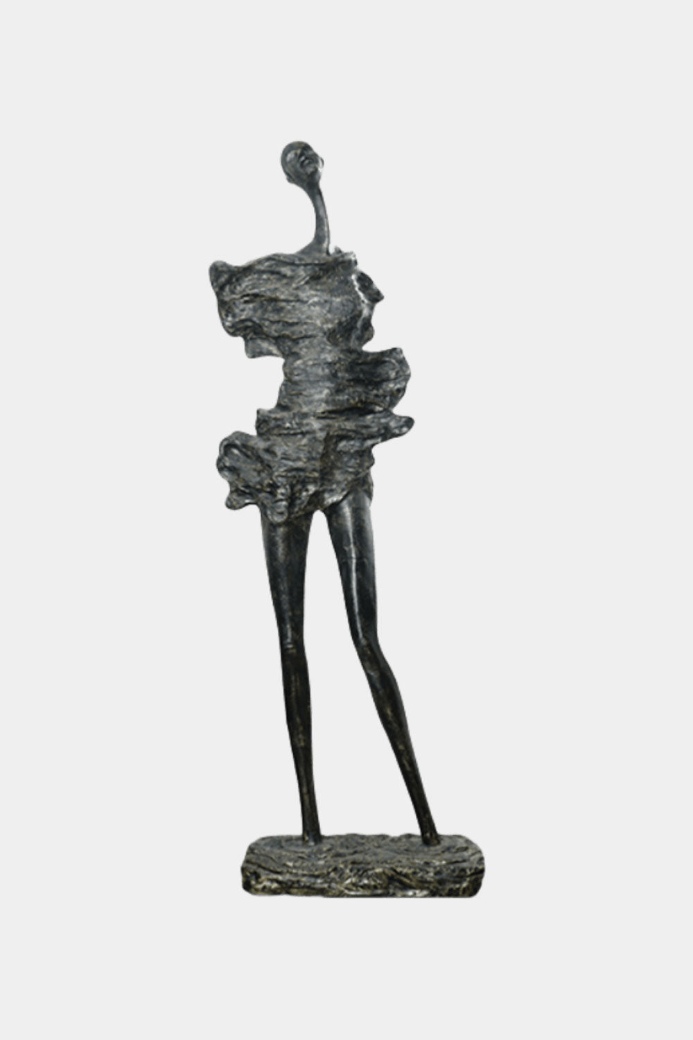 Metal Human Sculpture Fiberglass Human Sculpture Floor Standing Sculpture