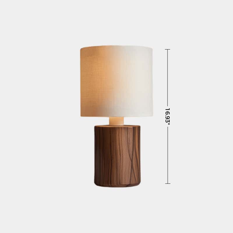 Abstract Wooden Lamp Wood Art Table Lighting Sculptural Wood Table Lamp