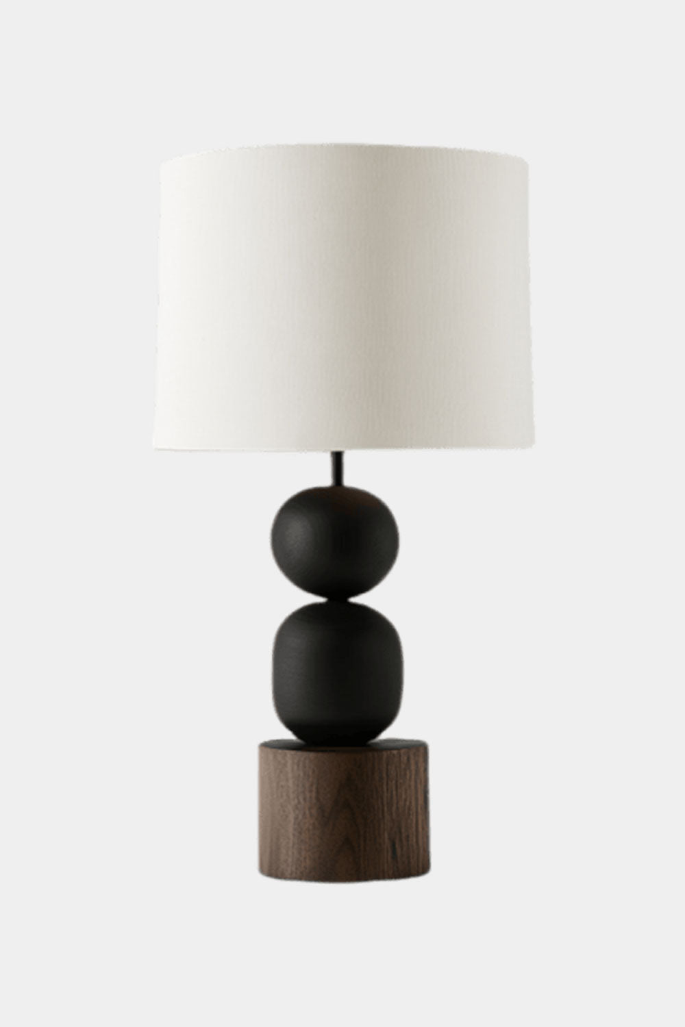 Abstract Wooden Lamp Wood Art Table Lighting Sculptural Wood Table Lamp