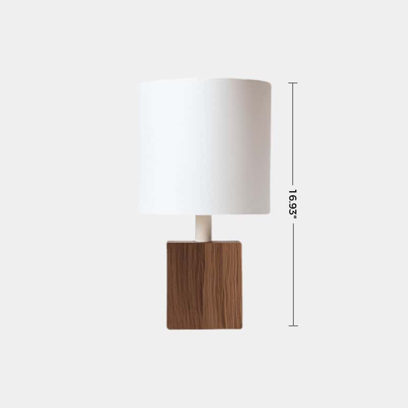 Abstract Wooden Lamp Wood Art Table Lighting Sculptural Wood Table Lamp