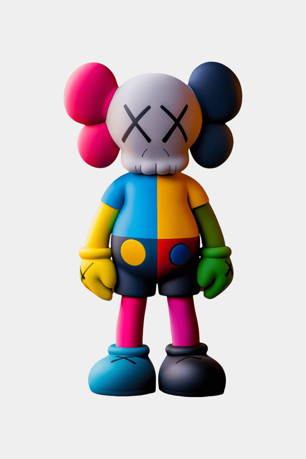Large KAWS Floor Sculpture Modern KAWS Figure Statue Artistic Decor Art
